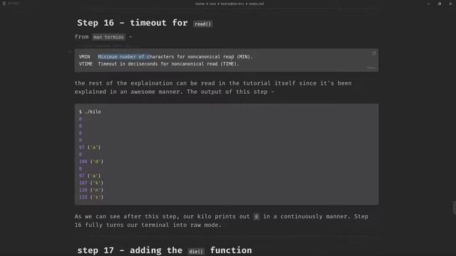Building a Text Editor in C | Step 16 смотреть онлайн