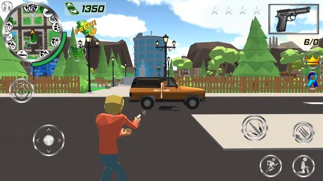 Crime 3D Simulator - Big City Gangster by Oppana Games (android, ios) Gameplay Walkthrough#1 смотреть онлайн