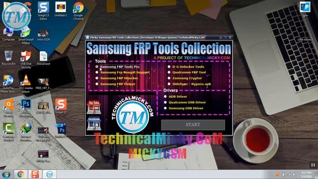 Micky Samsung FRP Tools Collection 2018 - How To Use - All in One смотреть онлайн