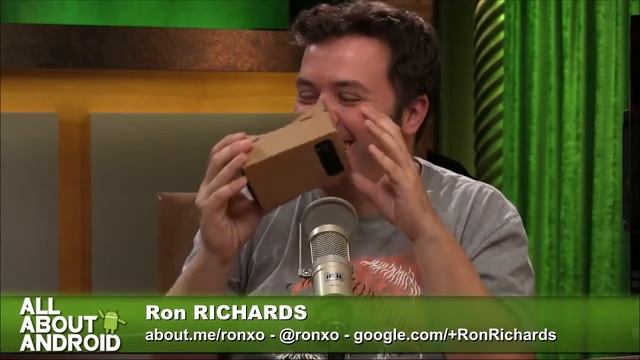All About Android - Ron Tries Cardboard смотреть онлайн