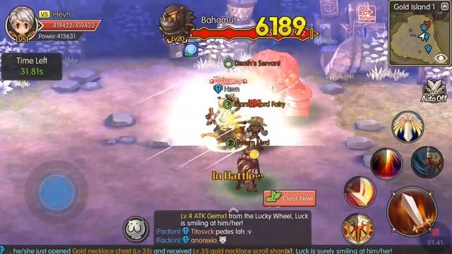 Guardian Of Fantasy #Tips Leveling 2 Daily Faction Instance Lava смотреть онлайн