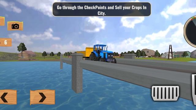 🔵Real Tractor Farming Simulator 2018 - Harvester Tractor Driving - Android Gameplay смотреть онлайн