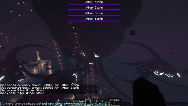 3 Wither Storm In City !!