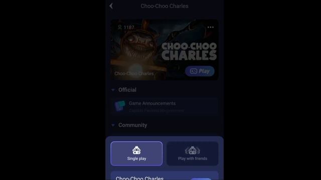 How To Play Choo - Choo Charles In Android  #choochoocharles