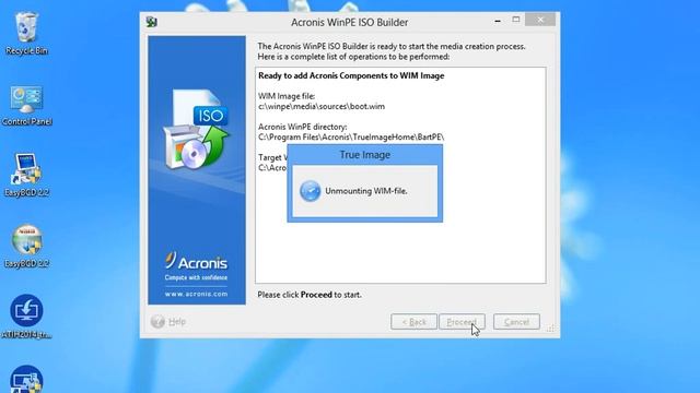 Acronis True Image 2014 Boot from WIM image Windows 8 смотреть онлайн