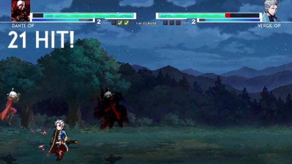 Dante OP (New) VS Vergil OP (New) in Jump Force Mugen🤩