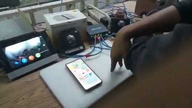 Open door using mobile..just download hik-connect application in playstore. смотреть онлайн