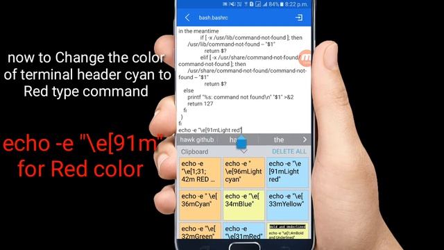 Customize kali Nethunter Terminal With ANCII TEXT and With color code смотреть онлайн