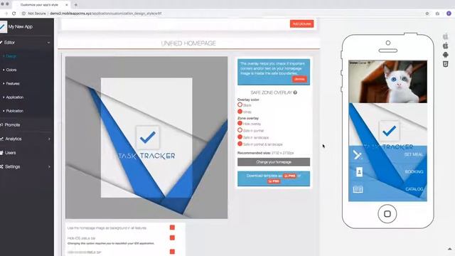 Обзор редактора - Вкладка «Дизайн» | Editor overview - The Design tab - MYAPP.KZ смотреть онлайн