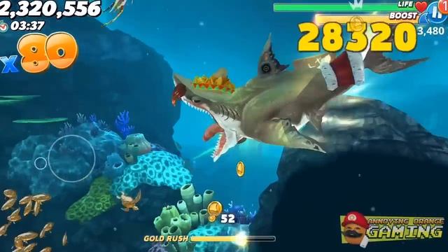 Midget Apple - Hungry Shark World: Megaladon смотреть онлайн