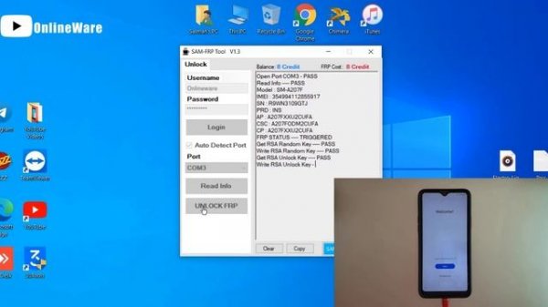 Samsung A20s (A207F) FRP Bypass android 11 | A207F FRP Bypass by Sam-FRP Tool