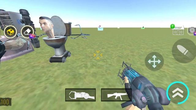Nextbots in Playground Mod Gameplay 33, Skibidi Toilet Camera Clock Tv Titan Men ,Android Games io смотреть онлайн