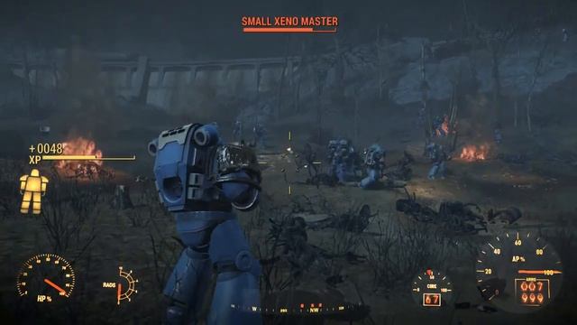 Ultramarine vs Xenomorph Aliens смотреть онлайн