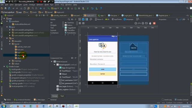Android Studio Login and quiz random questions (DEMO) смотреть онлайн