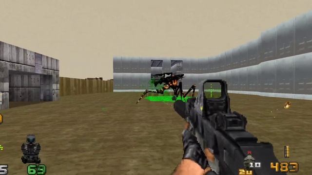 Doom/Freedoom app - Starship Troopers mod(s) - [all weapons demo/ textures/ enemies] (Android) смотреть онлайн