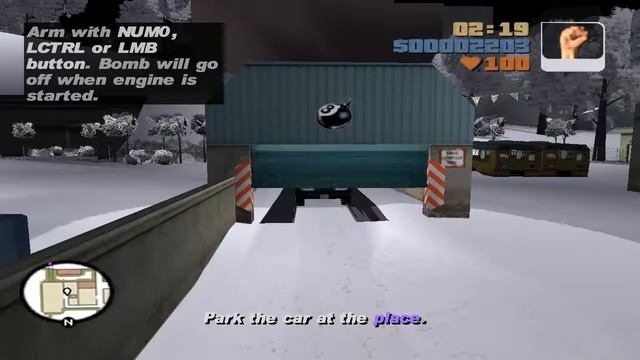 GTA III - Frosted Winter - Місія 6 - A Little Surprise HD смотреть онлайн