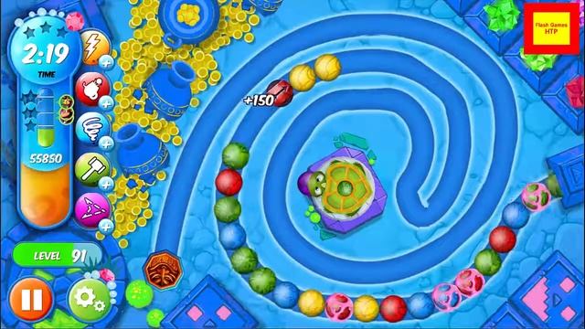 Zuma Deluxe - Woka Woka - Best of Kid Game – FlashGamesHTP Android, iOS Full Level #4 смотреть онлайн