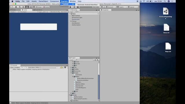 1B. Quarters Unity SDK + Android - how to integrate смотреть онлайн