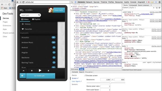 Debugging android with chrome's devtools (HE) смотреть онлайн