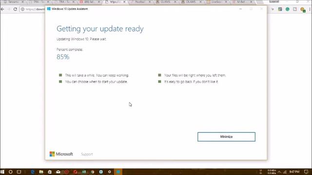 WINDOWS 10 Fall Creators Update (Step By Step Update) смотреть онлайн