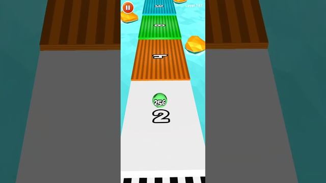 Ball Run 3D 2048 Run Game - Gameplay Walkthrough - Max Levels (Lvl 141- 160) Android/IOS смотреть онлайн