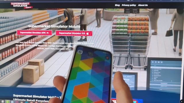 Supermarket Simulator Mobile Gameplay - GET Supermarket Simulator APK on Android and iOS смотреть онлайн