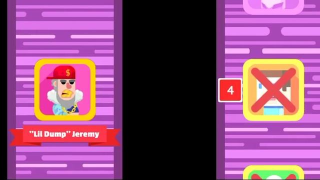 Turnamen Bowmasters "Lil Dump" Jeremy vs All Caracters Gameplay IOS android смотреть онлайн