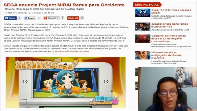 Noticia: SEGA anuncia Project MIRAI Remix para Occidente смотреть онлайн