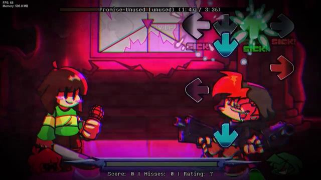 Friday Night Funkin Dusttale Best Friends Promise V2 (Unused Version) FanCharted смотреть онлайн