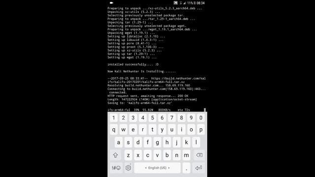Android Installing Kali Nethunter on Android Termux No ROOT смотреть онлайн
