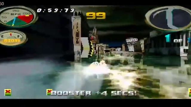 Hydro Thunder - Venice Canals - Chumdinger - Emulator PS1 epsxe Android смотреть онлайн