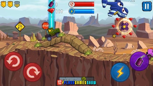 Car Eats Car 3 Mobile Game Walkthrough Level 1-5 Predatory Machines 1 смотреть онлайн