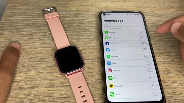 Como configurar SmartWatch COLMI P8 no celular смотреть онлайн