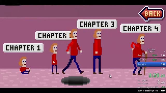 [obsolete] "Mc Pixel" (PC) - speedrun any%: 6:44.53 смотреть онлайн