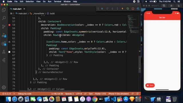 Bubble Tab Bar Using Flutter - Custom Tab Bar Using Flutter - Flutter Tutorials смотреть онлайн