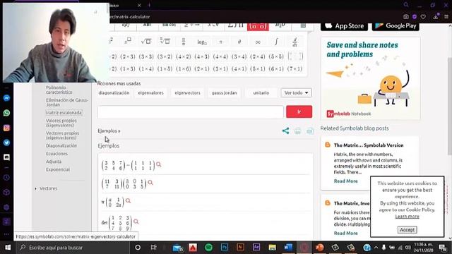 3 Apps para resolver ecuaciones lineales (método de Gauss Jordan) смотреть онлайн
