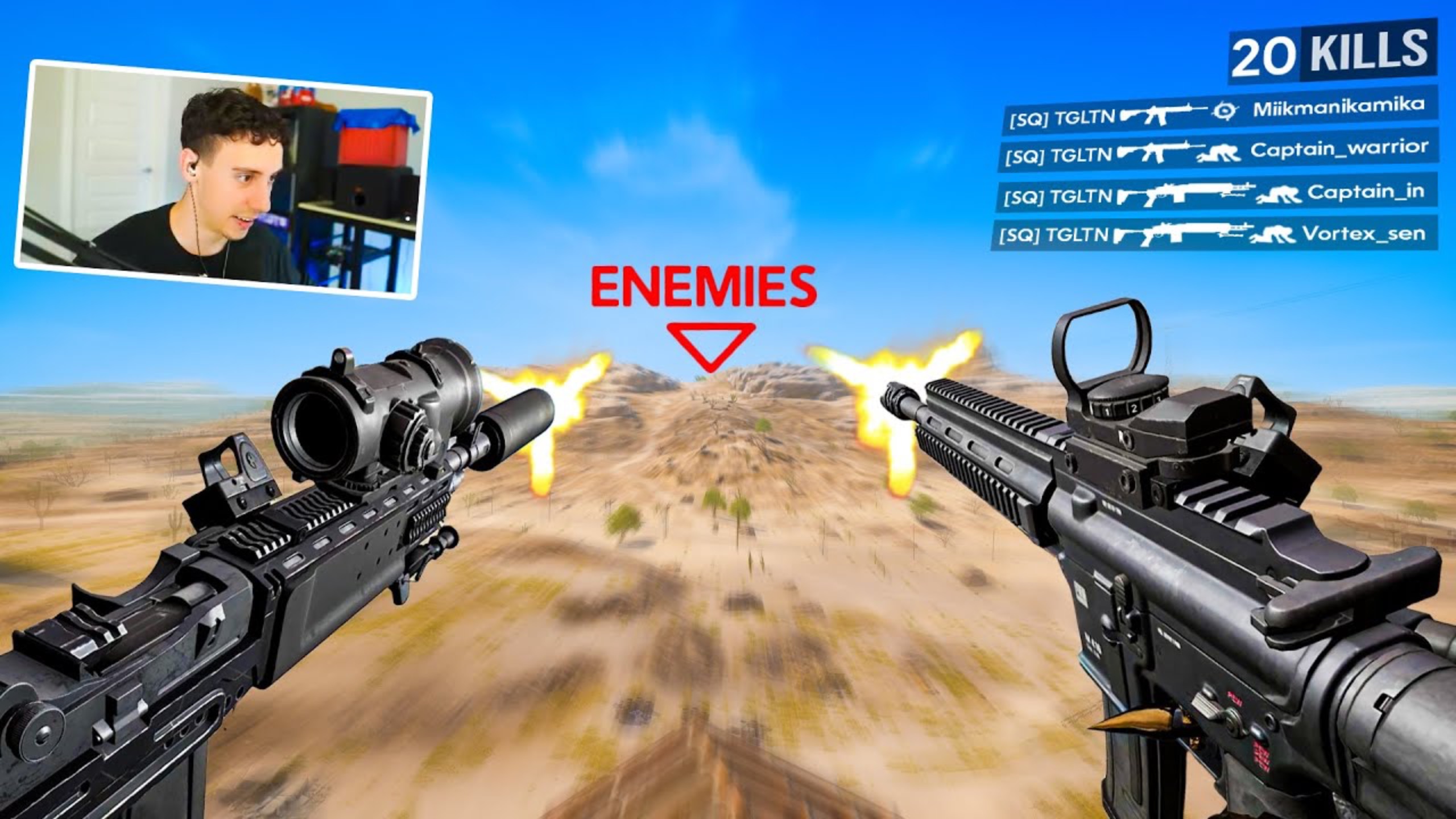 TGLTN Absolutely Mows The Server With MK12 & MK14!!! (PUBG)