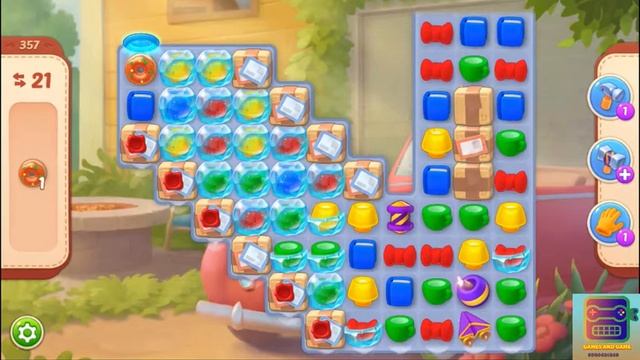 Homescapes Hard Level 357 смотреть онлайн