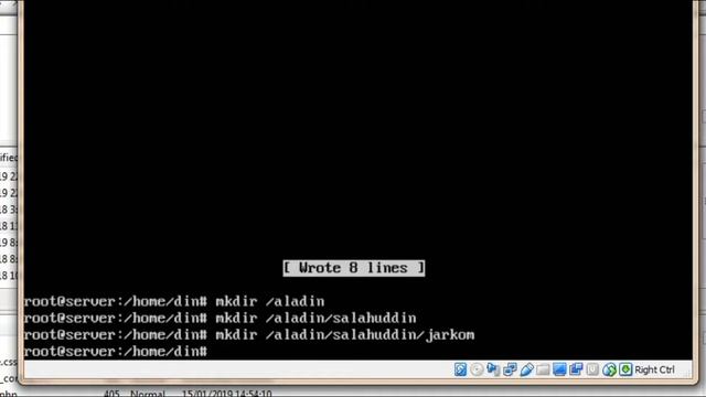 CARA BUAT FOLDER DAN SUB FOLDER DALAM SERVER UBUNTU смотреть онлайн