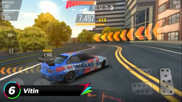 🔰 TOP 10 DOS INSCRITOS DE DRIFT MAX PRO #2 смотреть онлайн