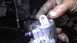 Замена переднего тормозного цилиндра суппорта ВАЗ 1118 Калина