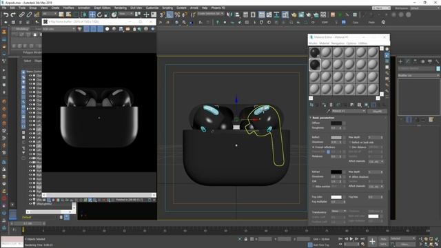 3d Studio Lighting Tutorial - Airpods Pro Lighting - 2020 - смотреть онлайн