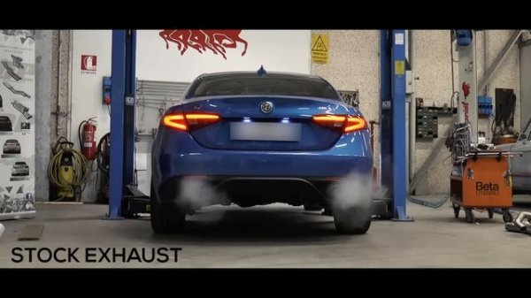 Alfa Romeo Giulia Veloce Q4 (280 Hp) - Supersprint full exhaust system