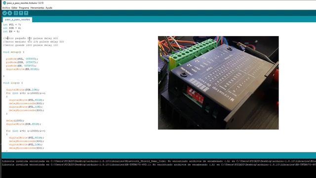 Control motor paso a paso con driver HBS860H y TB6600 + Arduino uno смотреть онлайн