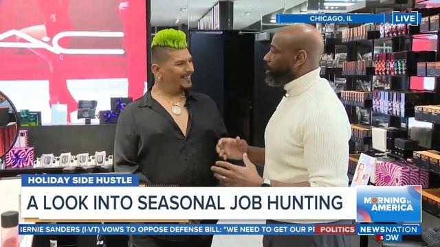 MAC cosmetics is hiring seasonal workers | Morning in America смотреть онлайн