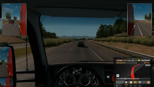 American Truck Simulator Nividia GT 210 FULL DELIVER. смотреть онлайн