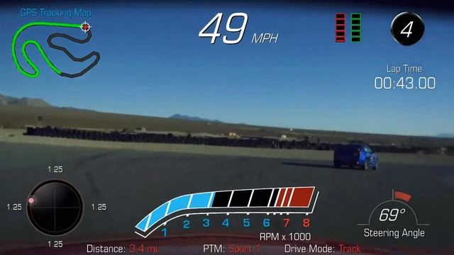 ATS-V Fast Lap. Cadillac V-Performance Academy at Spring Mountain. смотреть онлайн