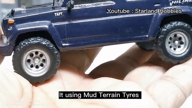 Daihatsu Taft Hiline scale 1/43 смотреть онлайн