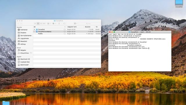 CocoaPod Nasıl Yüklenir ? || Xcode Projesine Pod Nasıl Yüklenir ? смотреть онлайн