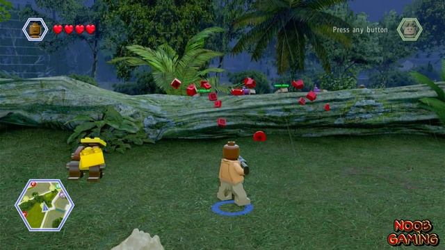 LEGO Jurassic World | Free Play | Jurassic Park ISLAND | ALL COLLECTABLES | 100% | Part 21 смотреть онлайн